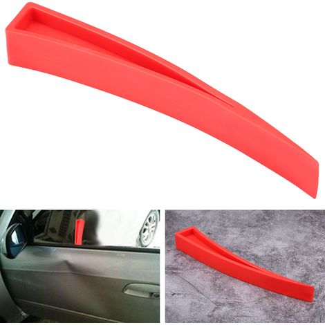 Rotes Werkzeug zur lackfreien Ausbeultechnik für Autotürverkleidungen, Fensterkeile, perfekte Dellenentfernung, Karosseriezubehör (1/5)