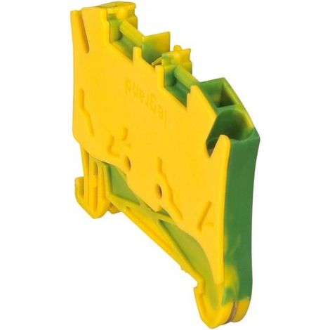 Legrand 037271 - Bloc jonc Viking 3 à ressort - 1 jonc/2 conduc -1entr/1sort-vert/jaune - pas 6 (1/3)