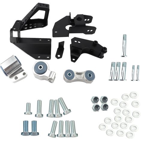 Ensemble de supports de support de moteur adaptés à la Honda Civic CRX avec Transmission KSeries Accord TSX (1/5)