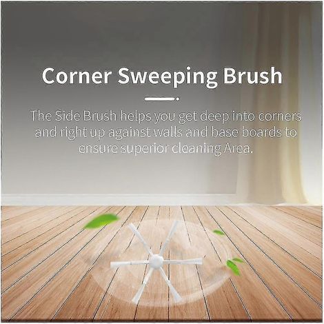 14 pièces compatibles avec l'aspirateur robot laveur Mi Robot Vacuum Mop 2 Stytj03zhm, brosse latérale principale, filtre, serpillère Clo Edition 0618 (1/3)