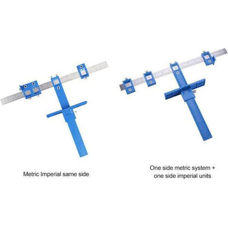 Perceuse à bois Scie Positionneur de mèche réglable, Acier inoxydable, Perceuse à bois Scie Positionneur de mèche réglable Femeo (1/5)