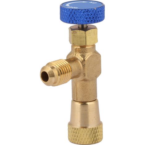 Vanne de régulation de débit 1/4'' pour tuyau de charge de réfrigérant R22