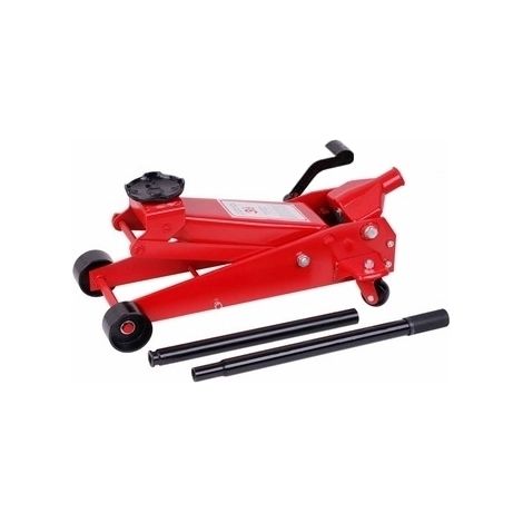 Cric/Sollevatore/Martinetto idraulico a carrello 2.5T/2500Kg con pedale