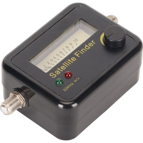 Détecteur de Signal Satellite Portable avec Affichage LCD pour Alignement Antenne Parabole (1/5)