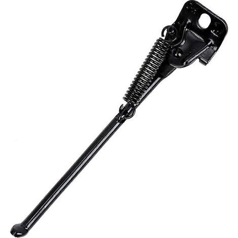 Béquille de vélo pliable, support pour 3 béquilles latérales arrière - Antidérapante et pratique (1/5)