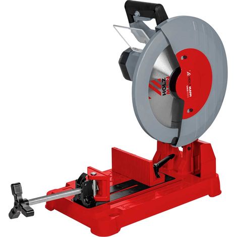 HOLZMANN Scie à métaux stationnaire - lame carbure Ø355 mm - 2480 W - coupes acier et aluminium