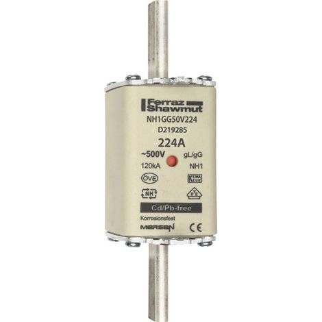 MERSEN NH1 224A GG 500VNH-SICHERUNG SF D219285