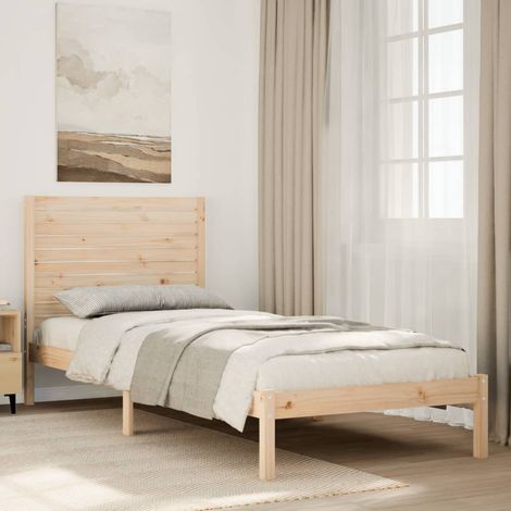 Massivholzbett Extra Lang ohne Matratze 100x220 cm
