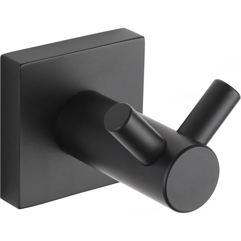 Mexen Doppelter Handtuchhaken, Schwarz - 7081835-70 (1/2)