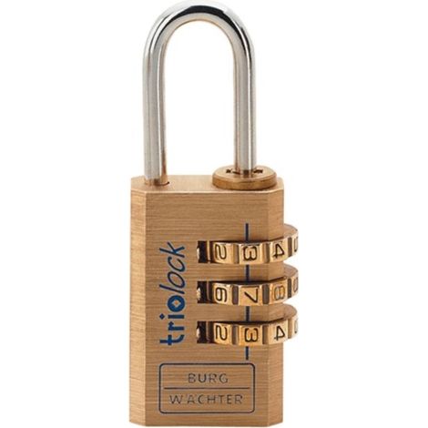BURG-WÄCHTER Candado de combinación Combi Lock 80 Cuerpo de cerradura Ancho 30mm MS - 80 30 M
