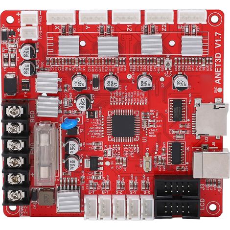 Carte mère d'imprimante 3D, Module de carte principale, moteur A4988, Interface USB 12V-24V pour Anet A8 (1/5)