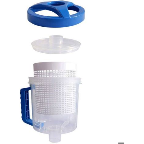 Panier Filtre - Compatible Hayward W560 W530 W26705 R211084 - Pour Ramasseur de Feuilles Manuel - Blanc - 1 Pièce (1/4)
