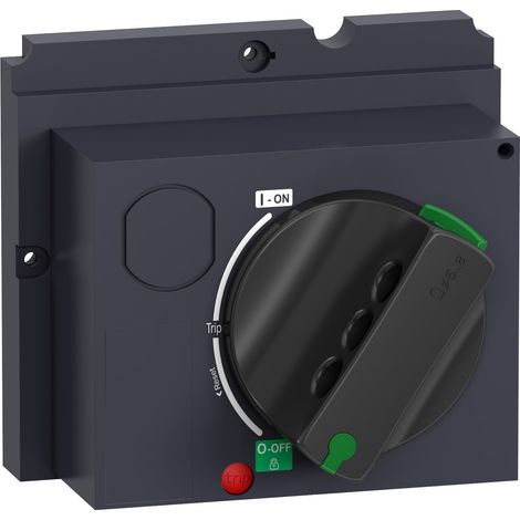 Manovra rotativa diretta nera lucchettabile - accessori di controllo per interruttore automatico TeSys  GV5 IP40 - GV5AP03