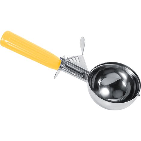 Eiskugelportionierer aus Edelstahl mit Kunststoffgriff, praktisches Küchenutensil, 5,5 cm Durchmesser (1/5)
