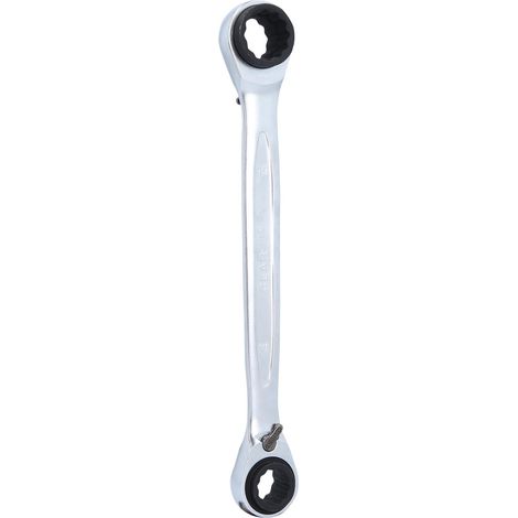 KS TOOLS 4 in 1 GEARplus reversible doble llave de carraca 14 x 17 x 18 x 19 mm - 503.4657 (1/4)