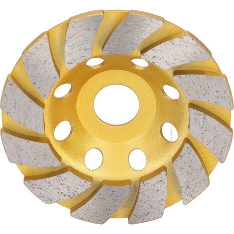 Disque diamant turbo 12 segments 4 pouces pour béton, meuleuse robuste pour polissage (1/5)