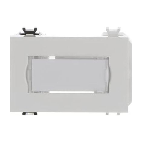 Pulsante portanome 1p 16 a na 3 moduli abb chiara 2csk1032ch (1/4)