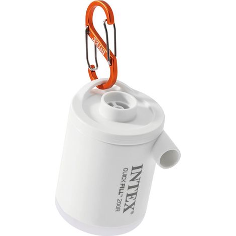 Mini bomba eléctrica de aire con luz led, quick fill