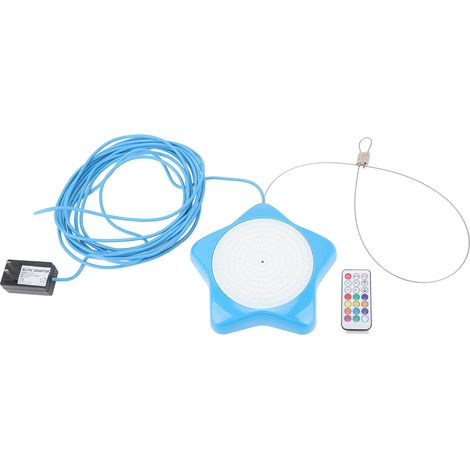 Projecteur LED Submersible IP68 - Toivize - Piscine Étang - Télécommande Bluetooth RGB 1080lm Aimanté Ø22cm Câble 8m (1/5)