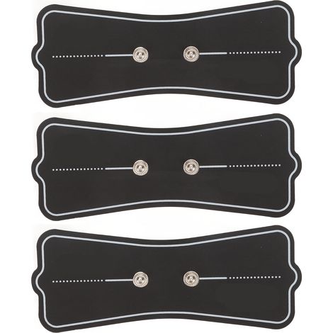 3 Pièces Patchs de Remplacement pour Massage Cervical Électrique, Autocollants à Basse Impédance (1/5)