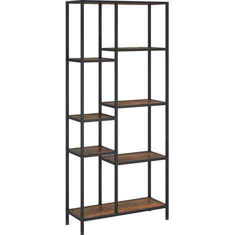 Maison Exclusive - Estantería de madera contrachapada y acero 80x (1/5)