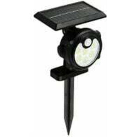 36 LED-Solarleuchte für den Außenbereich, IP65 wasserdichtes Solar-Sicherheitslicht mit Bewegungsmelder, 3 Leuchtmodi, 1200 mAh, leistungsstarker Solar-Flutlichtstrahler für den Garten (1/3)