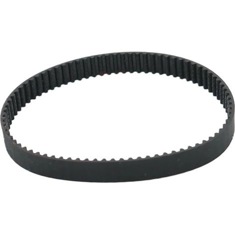 HTD 2M toothed timing belt, 6 mm wide, 118 mm to 376 mm long, 142 mm (376 mm) HTD2M closed loop rubber timing belt (1/2)