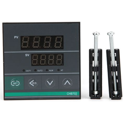 BERM CHB702 Thermostat Intelligent affichage numérique régulateur de température relais/sortie SSR AC180-240V 0-400 ℃