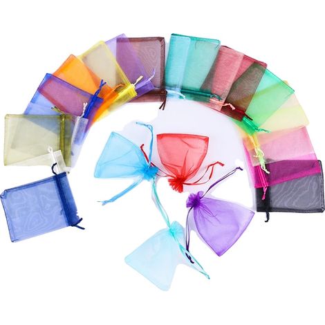 Bolsas de cultivo, control de plagas, protección de plantas, color aleatorio-a, 20x30cm (50 unidades) (1/2)