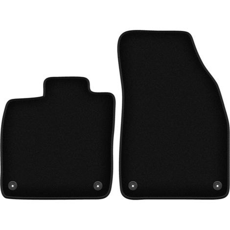 Tapis de sol avant basiques en velours pour : Skoda Enyaq iV SUV (2020-) (1/5)