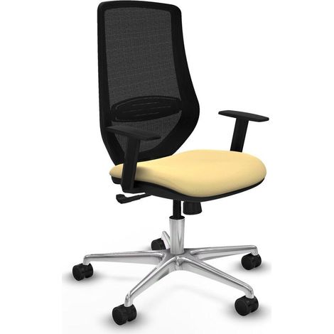 Piqueras y Crespo Bürostuhl Mardos crème ergonomisch