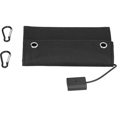 Faltbares 10W 5V Solarladegerät für Mobiltelefone mit USB-Schnellladefunktion und wasserdichtem Panel, ideal für Camping und Outdoor-Aktivitäten. (1/5)