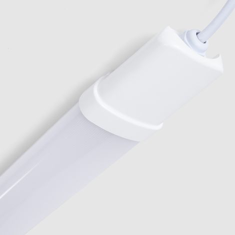 Plafoniera Stagna LED 60cm 18W IP65 Batten 6500K Bianco Freddo (1/5)