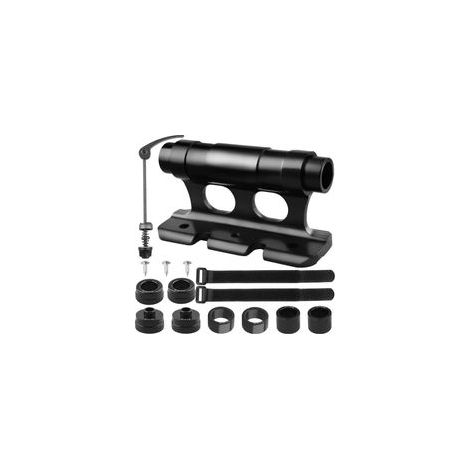 Soporte de Fourche de vélo, Soporte Velo Voiture, Soporte Fourche Blocage Rapide, Alliage d'aluminium, Soporte Fourche Velo Soporte Fourche Velo Ax avec 4 Fixations Amovibles