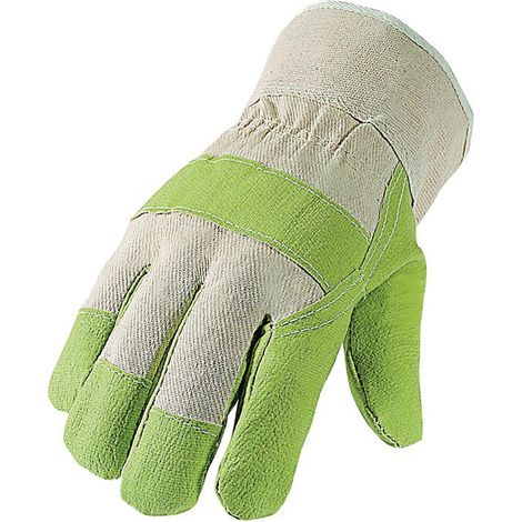 Guanti in pelle sintetica taglia 10,5 verde / colore naturale PSA I ASATEX (Per 12)