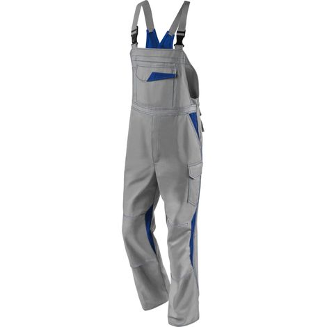 Kübler Image Dress New Design Latzhose Mittelgrau/Kbl.Blau 50 (1/2)