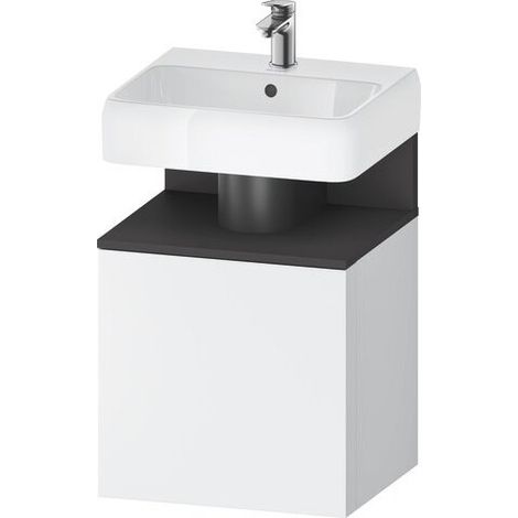 DURAVIT QA4077L49180000 QAT WTU WH angle 490x420x645 blanc mat H