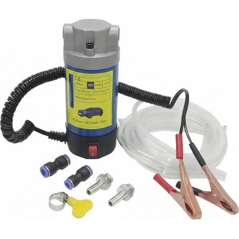 Pompe Vidange Huile Moteur, Pompe À Huile Diesel, De Transfert, 12v 100w, Electrique Vidange Moteur Avec Tuyau Pour Changement De Diesel D'extracteurs De Fluide De Voiture (1/5)