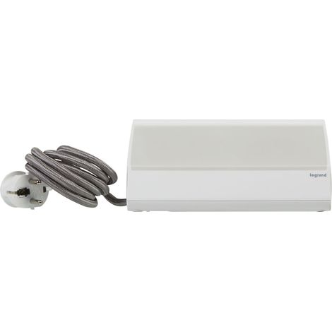 Rallonge multiprise 3x2P+T + 2 USB Type-A 2.4A et support tablette (1/5)