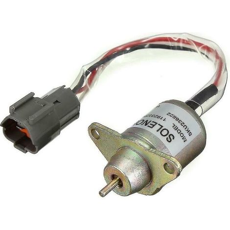 Diesel Fuel Shut Off Stop Solenoid 11923377932 For Yanmar John Deere Tractor