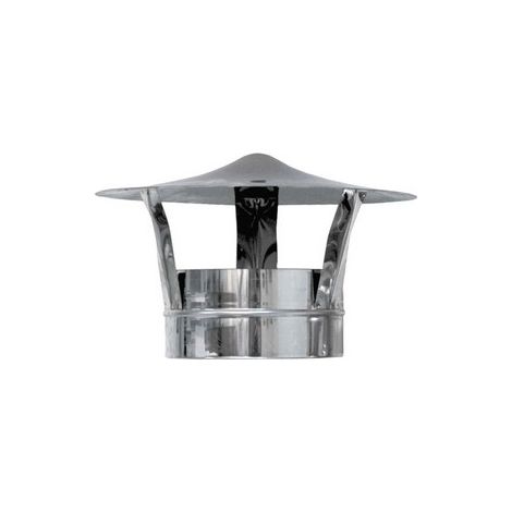 CAPPELLO CINESE CON BASE TONDA ZINCATO Diam. 140 DK