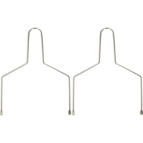 Lot de 2 Lyre à fromage, Acier inoxydable, 210 mm, Argent, Pour cuisine (1/4)