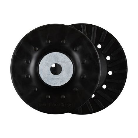 Rhodius 300385 RHODIUS RH TURBO, 10 Rhodius plaque de support en fibre de verre 115 x M14 mm, plateau de support, Topli