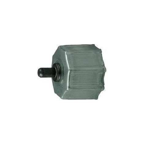 Casquetes octagonales con perno tipo nervado, diámetro 60 mm (1/2)