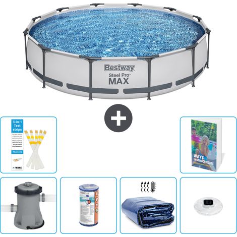 Bestway Steel Pro MAX Rund - 366x76 cm - 7-teilig  S275 (1/5)