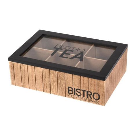 CAJA TE BISTRO 24X16,5X7,5CM