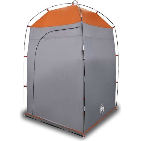 vidaXL Tienda de ducha impermeable gris (1/2)