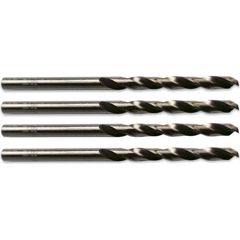 4 forets Ø 4,5 mm hss-g cobalt (5%) m35