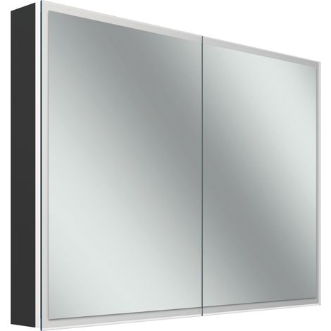 Armario con espejo Schneider GLOW D2W, 2 puertas 50/50cm, (1/5)