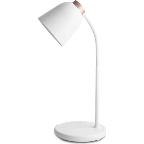 Lampe de Bureau LED 3 Modes dclairage Contrle de Contact Lampe de Table Blanche ou Rose pour tude et Lecture YYV (1/4)